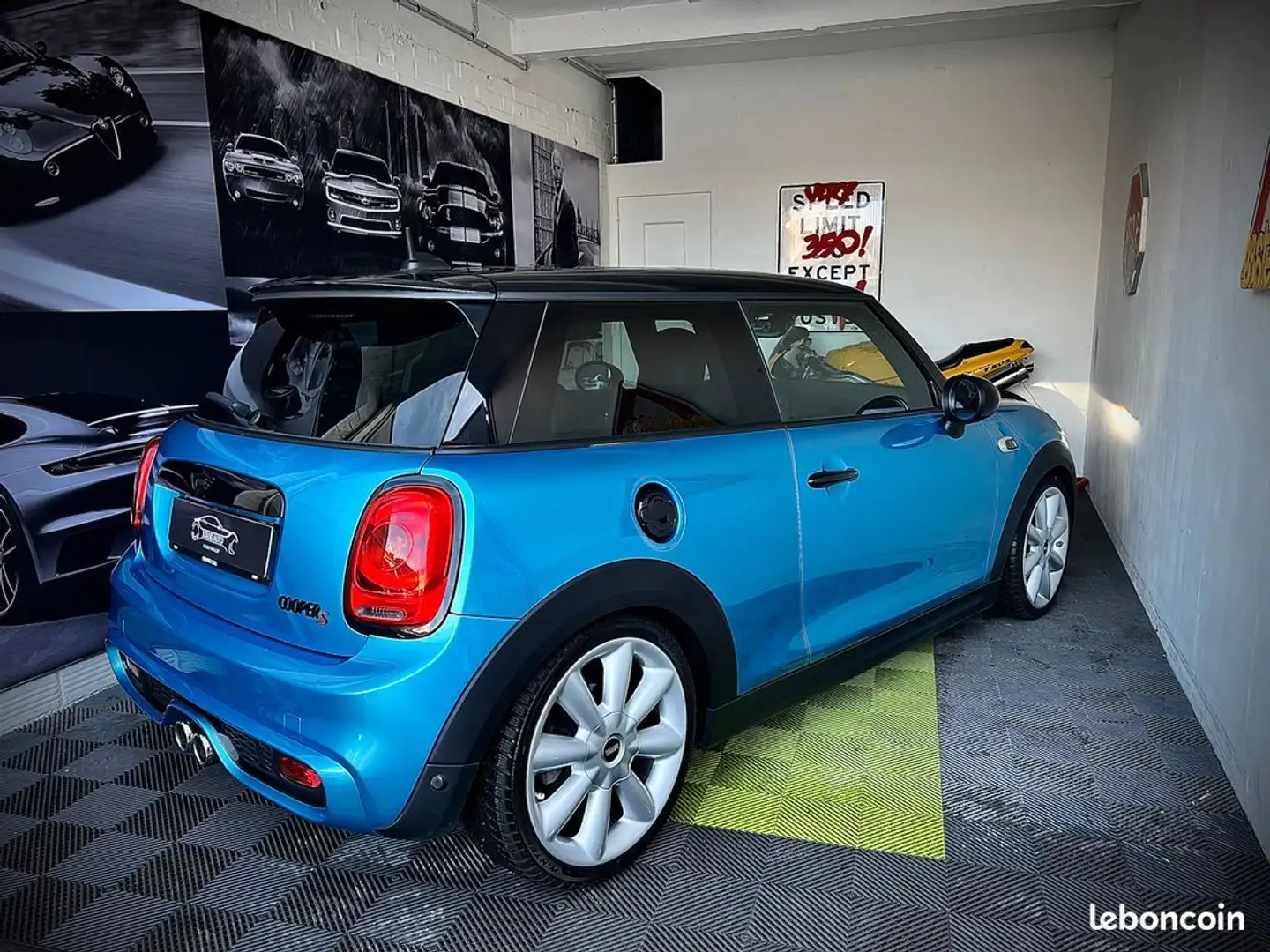 MINI One Cooper S F56 192CV BVM Bleu - 2