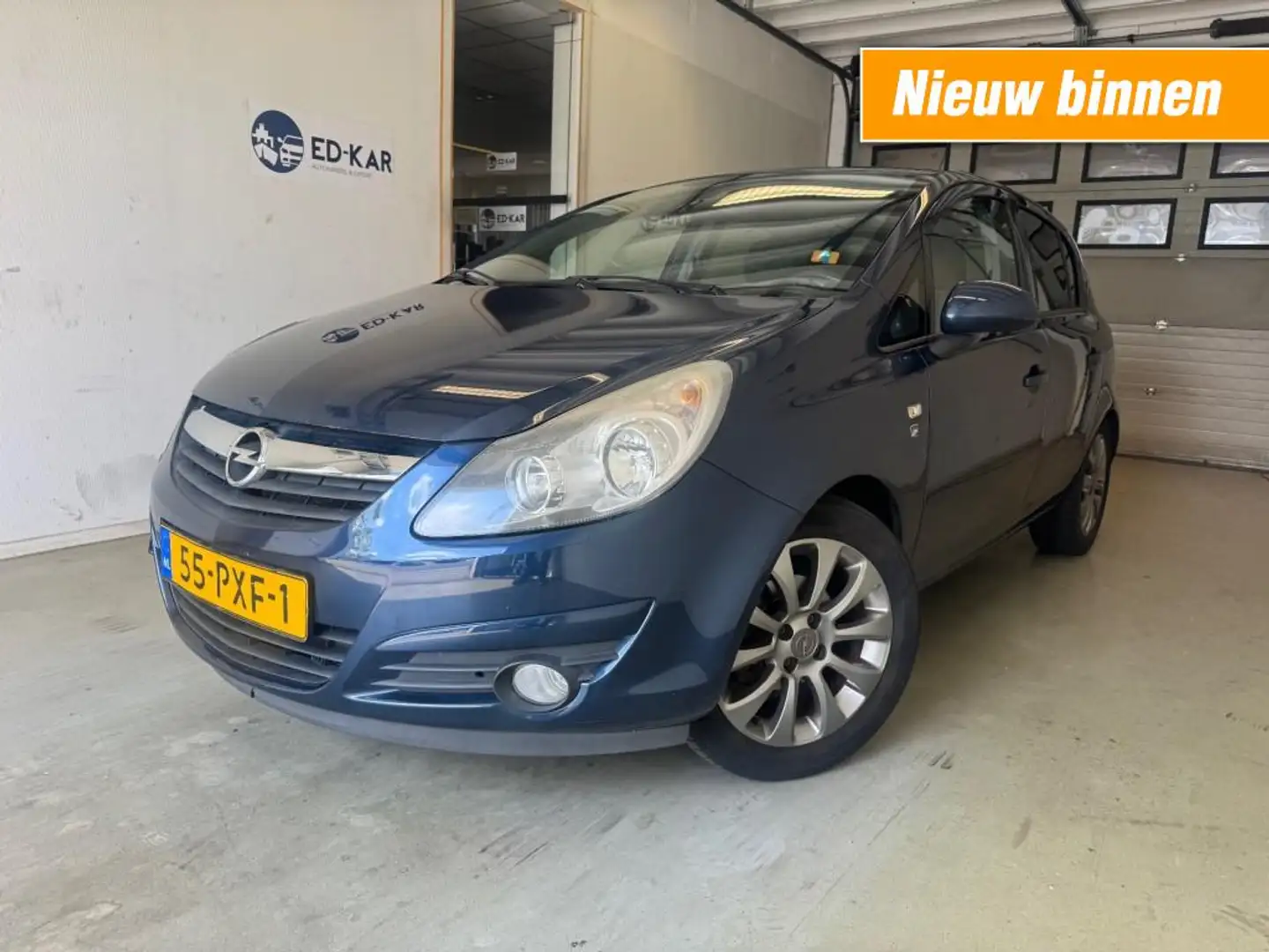 Opel Corsa 1.4-16V '111' Edition 5DRS AIRCO LMV NETTE AUTO NA Bleu - 1