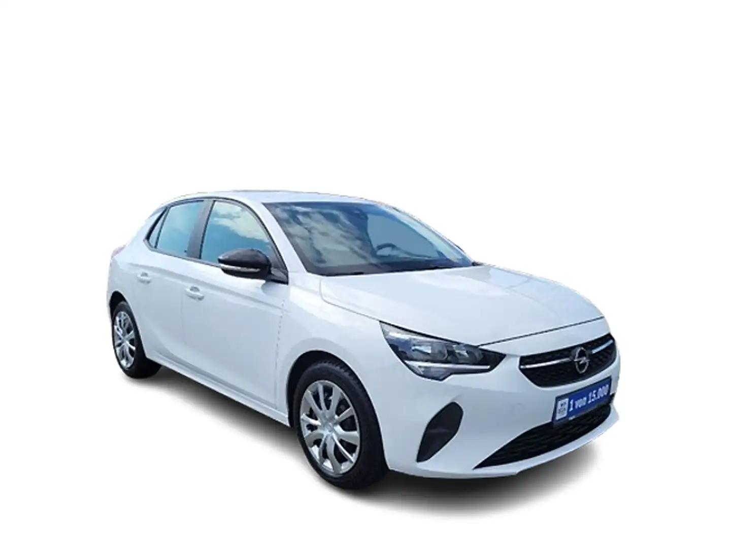 Opel Corsa 1.2 Di Turbo  Edition  +PDC+GJR+SHZG+ Blanc - 2