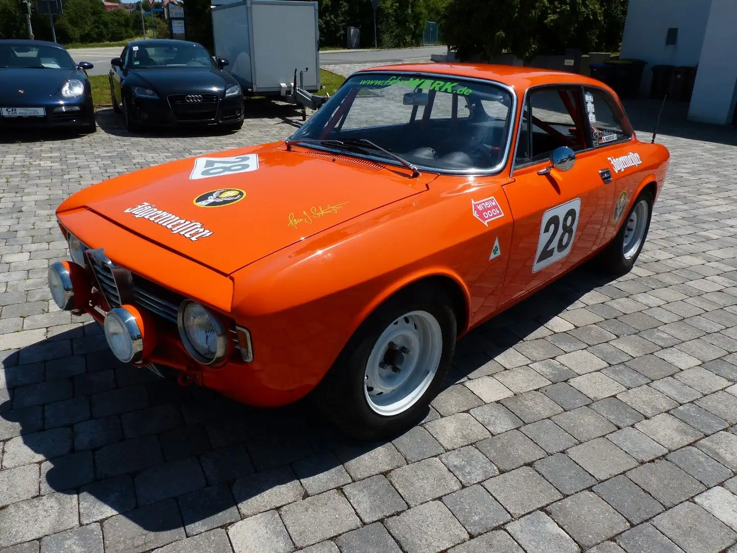 Alfa Romeo Junior GT Junior 2,0 Bertone Kantenhaube CafeRacer "H" Orange - 2