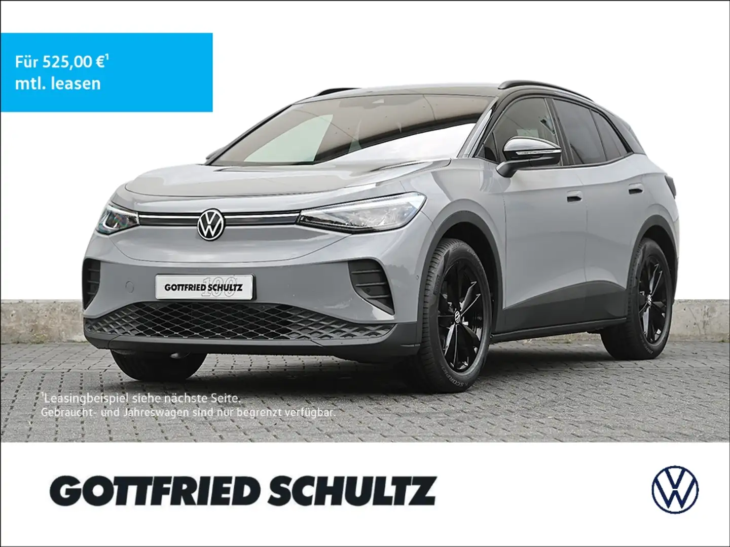 Volkswagen ID.4 Pure SHZ NAV ACC AHK WP BLACK KEYLESS WP Grau - 1