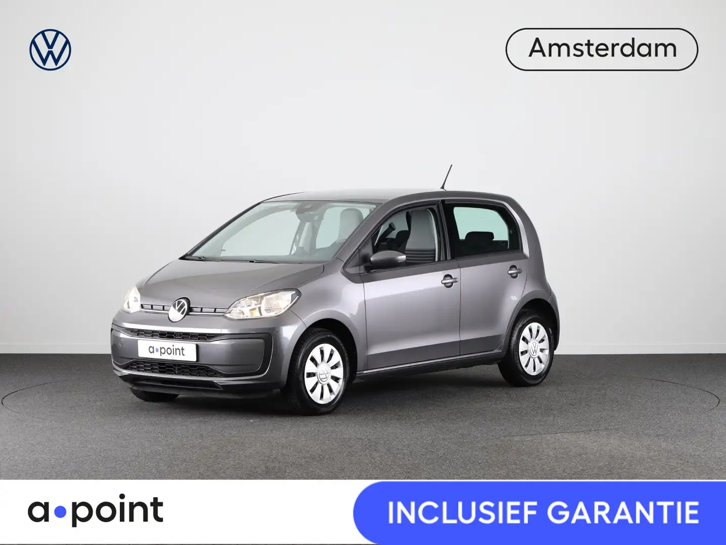 Volkswagen up! 1.0 65 pk | Verlengde garantie | Navigatie via App Grijs - 1