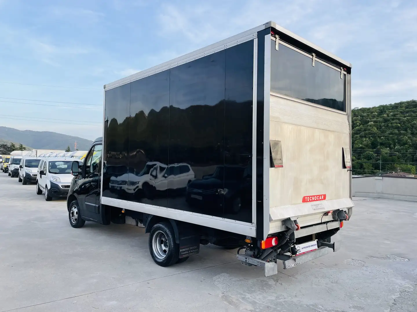 Renault Master T35 Euro 6D CON SPONDA IDRAULICA 1 PROPIETARIO Černá - 1