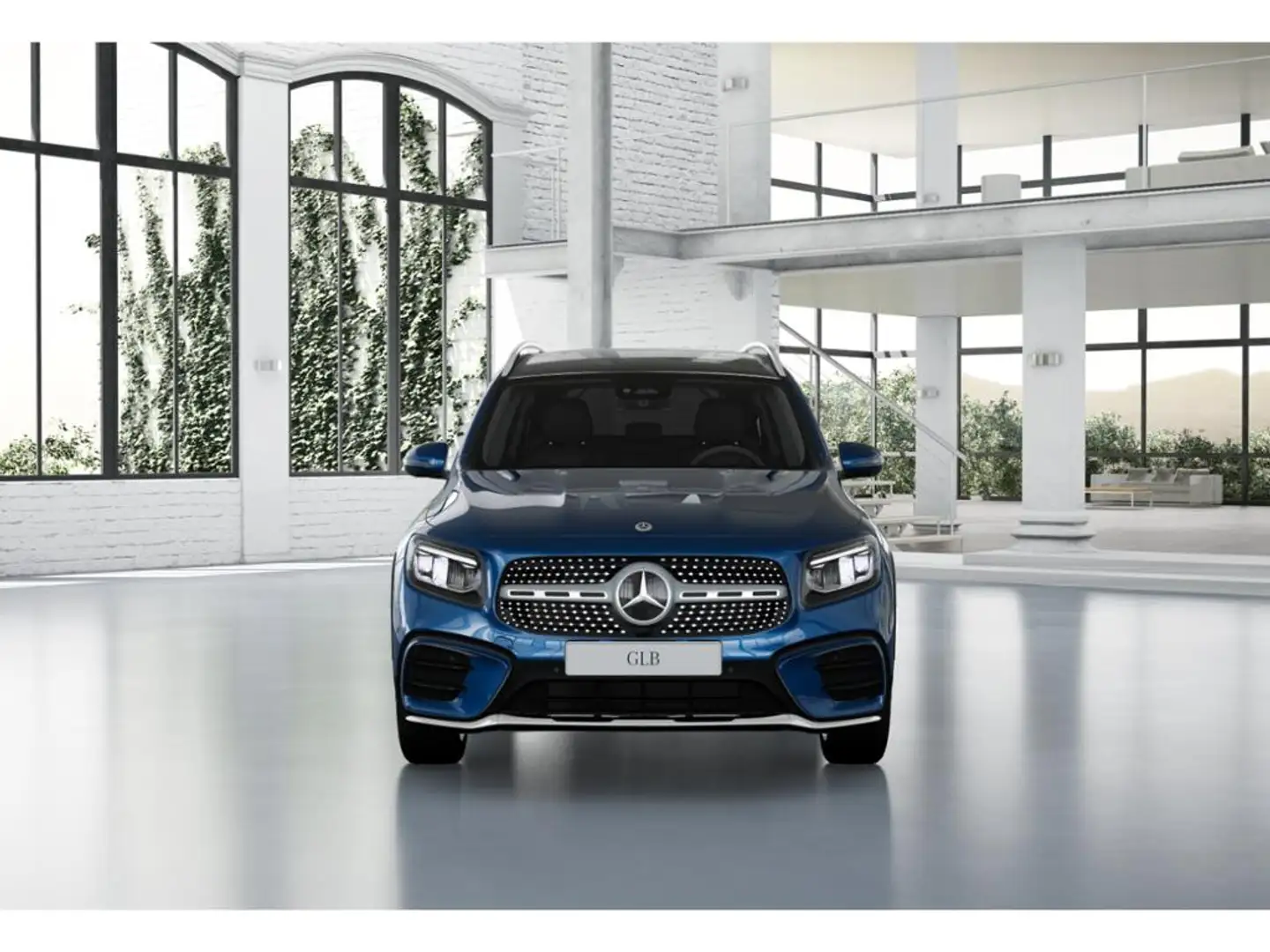 Mercedes-Benz GLB 220 d 4M AMG Sport Pano LED Standh 7 Sitze Bleu - 2