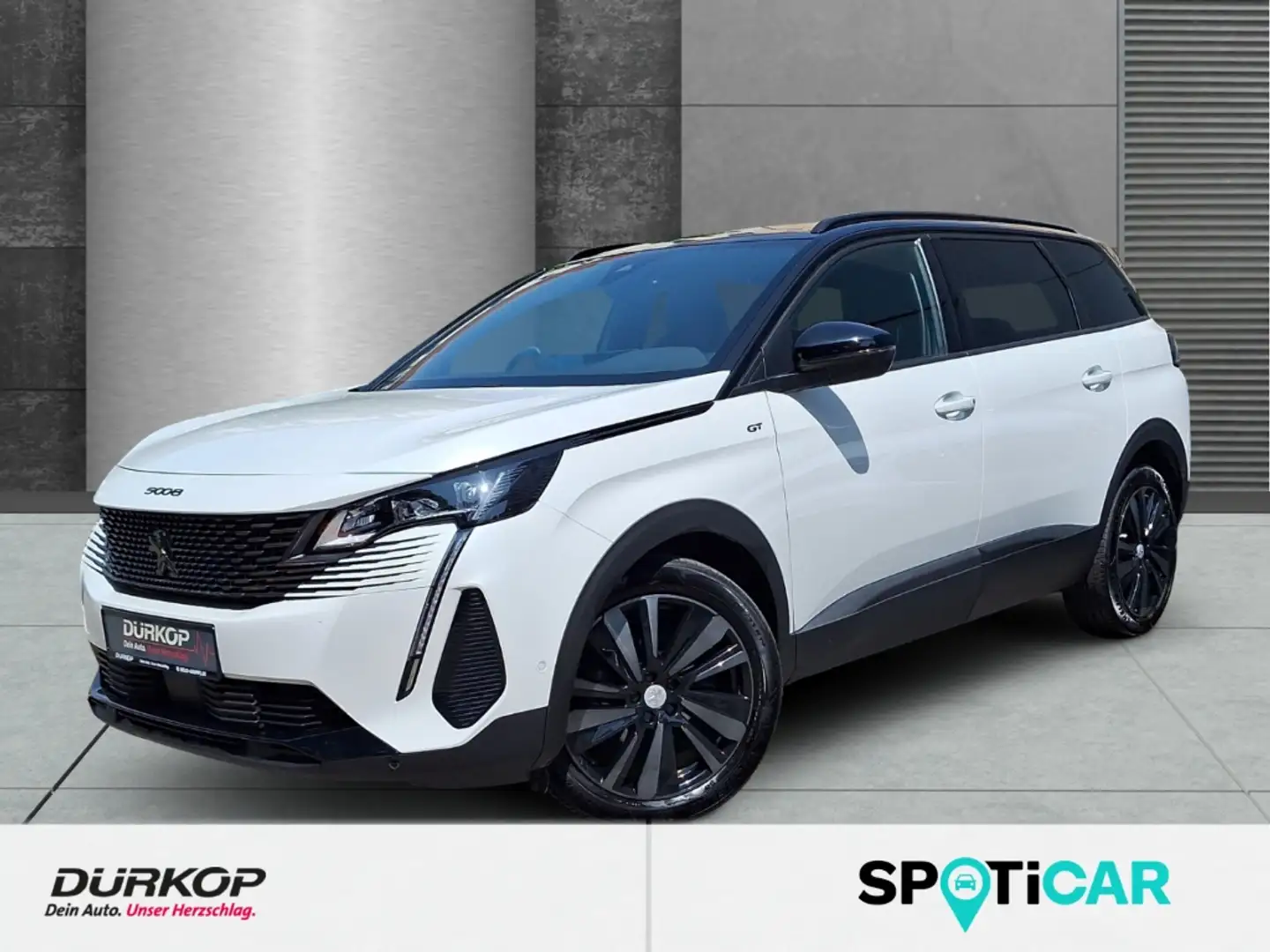 Peugeot 5008 BlueHDi Sitzheiz el. Heckklappe 7-Sitzer Bianco - 1