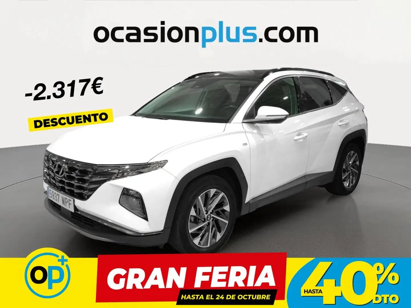 Hyundai TUCSON 1.6 CRDI 48V Tecno Sky 4x2 DT Blanco - 1