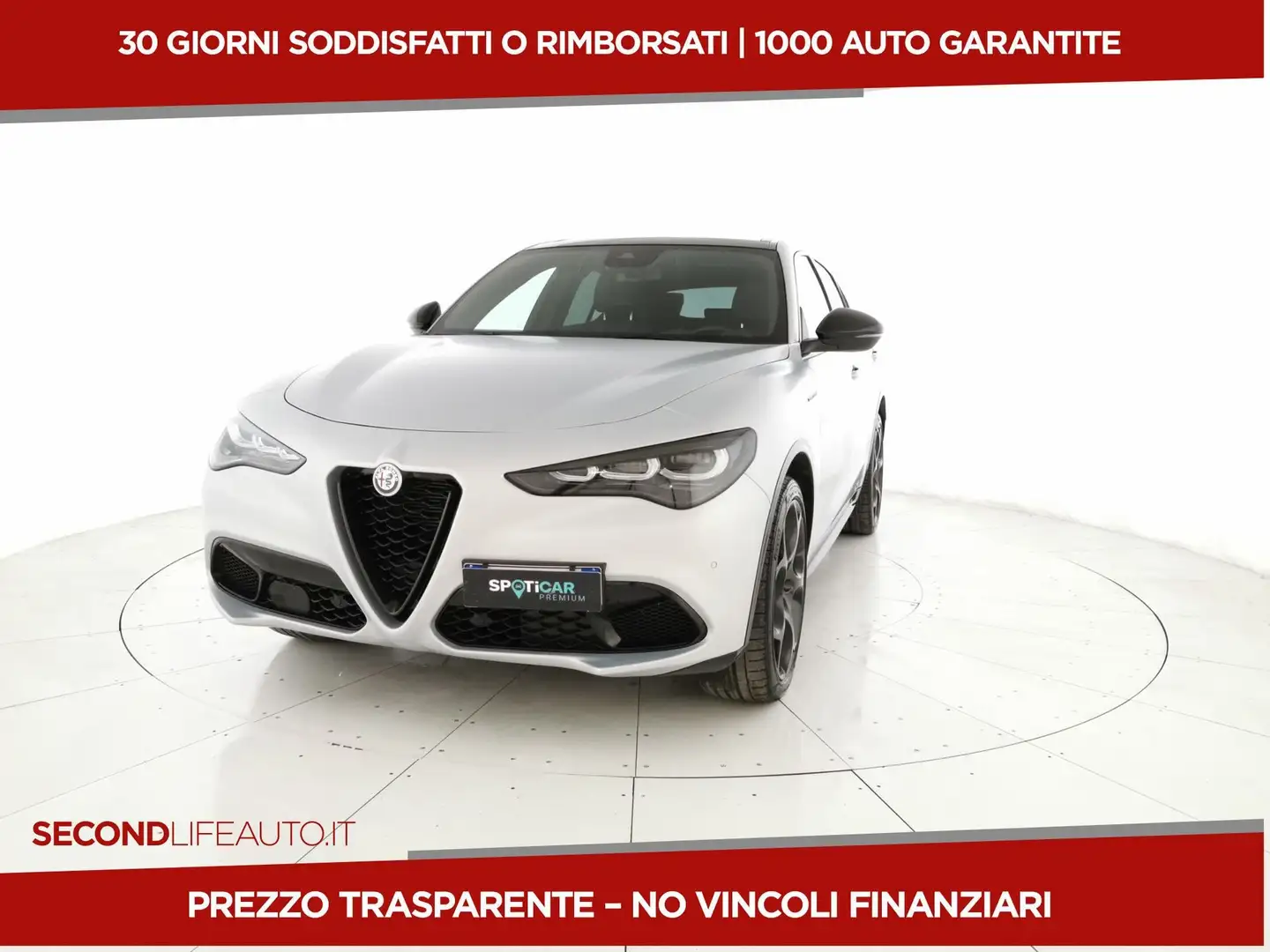 Alfa Romeo Stelvio 2.0 t Competizione Q4 280cv auto Argento - 1