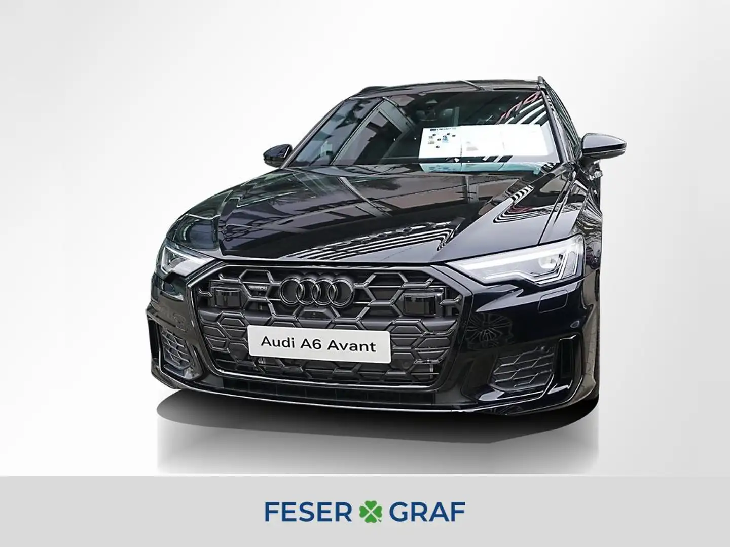 Audi A6 Avant 40 TDI qu. 2x S line AHK Matrix 360° Schwarz - 1