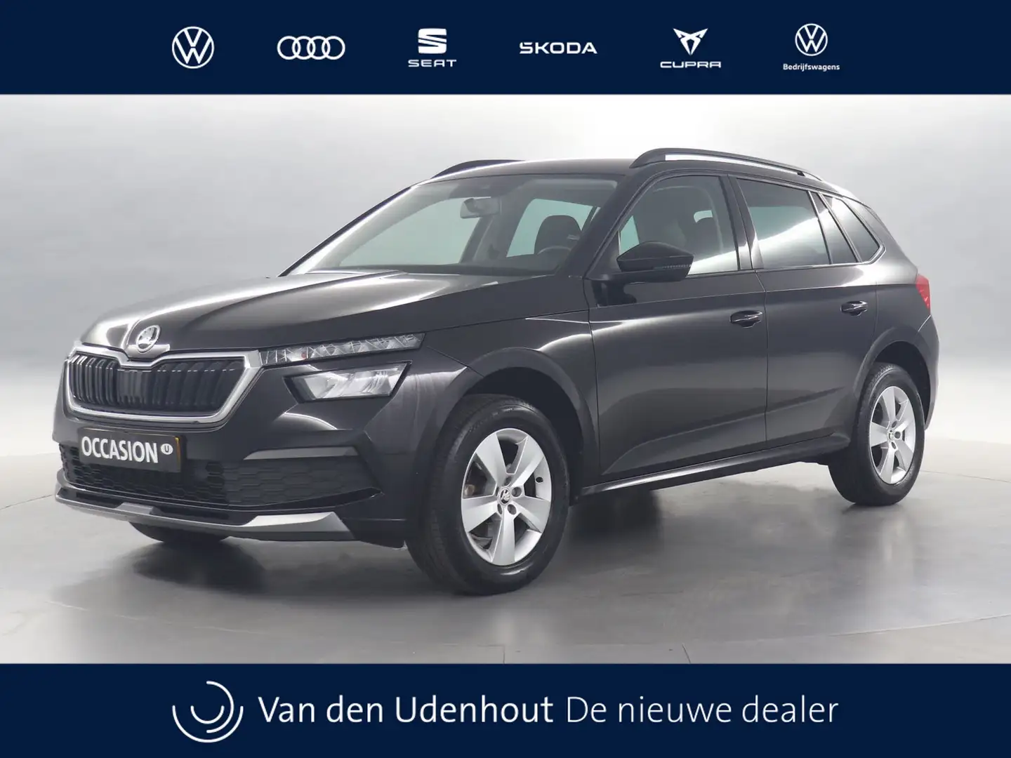 Skoda Kamiq 1.0 TSI 110pk Ambition / Navigatie via App Connect Zwart - 1