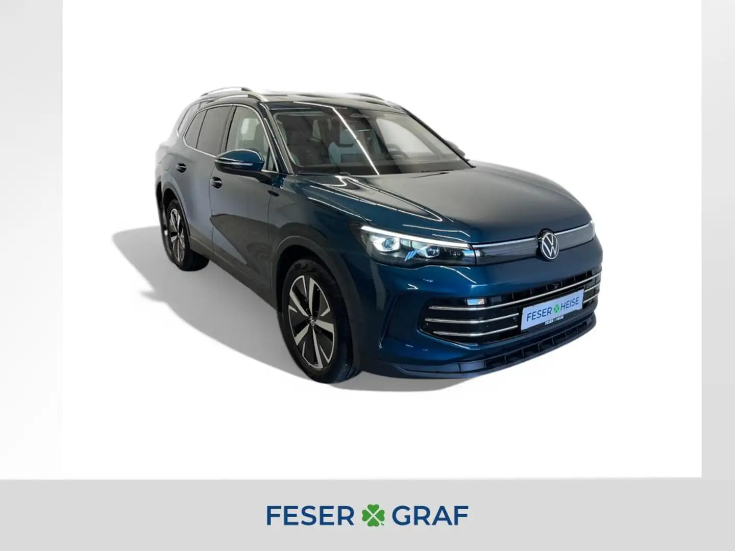 Volkswagen Tiguan Elegance 2.0 TDI DSG/LED/Pano/Sitz.-Standhzg./AHK Blau - 1