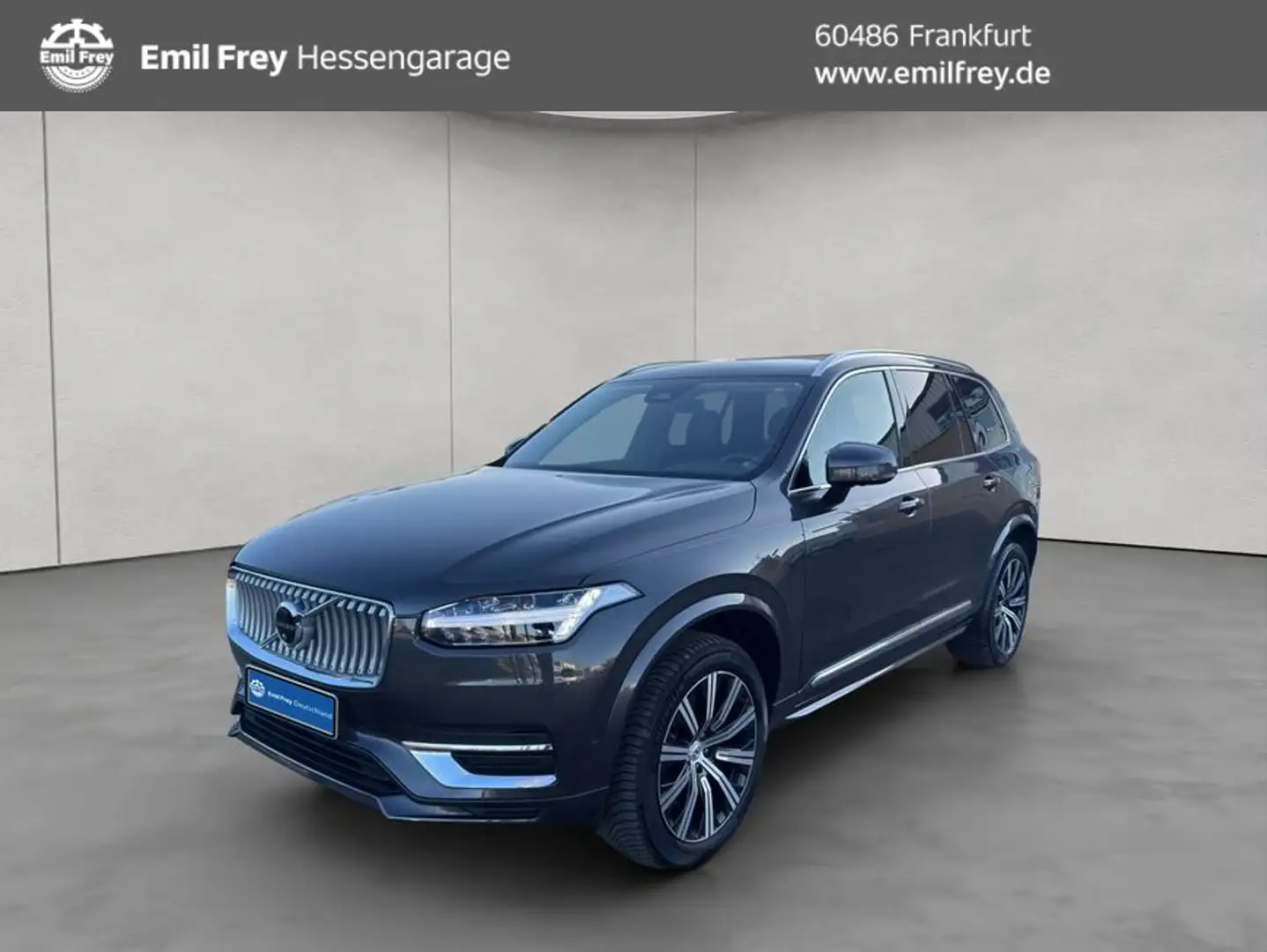 Volvo XC90 XC90 B5 AWD Plus-Bright 7S Glasd Standh 360° AHK Grau - 1