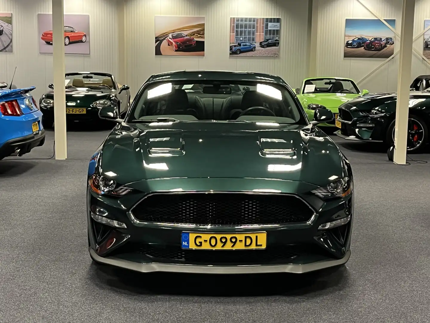 Ford Mustang USA Fastback 5.0i V8 BULLITT 480PK MagneRide B&O S Verde - 2