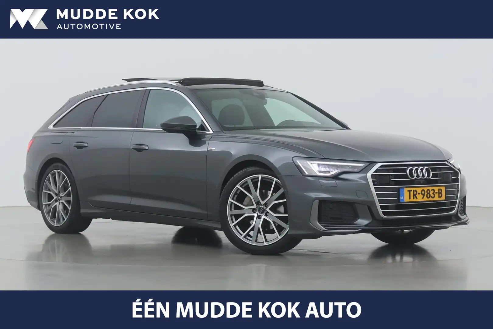 Audi A6 Avant 40 TDI Sport Pro Line S | Panoramadak | 360° Grijs - 1