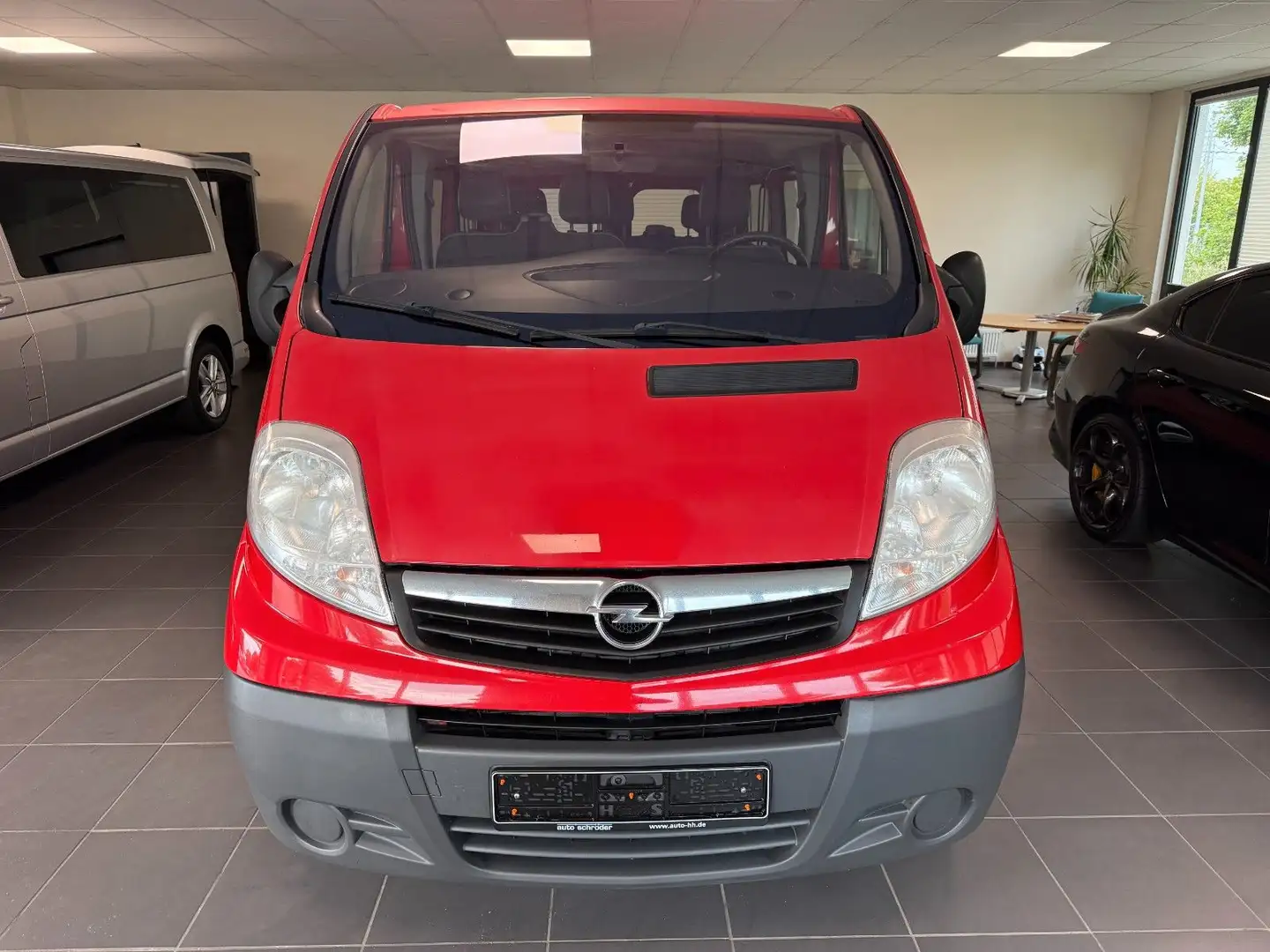 Opel Vivaro Kombi L2H1 2,9t "9 Sitzer Klima" Rot - 2