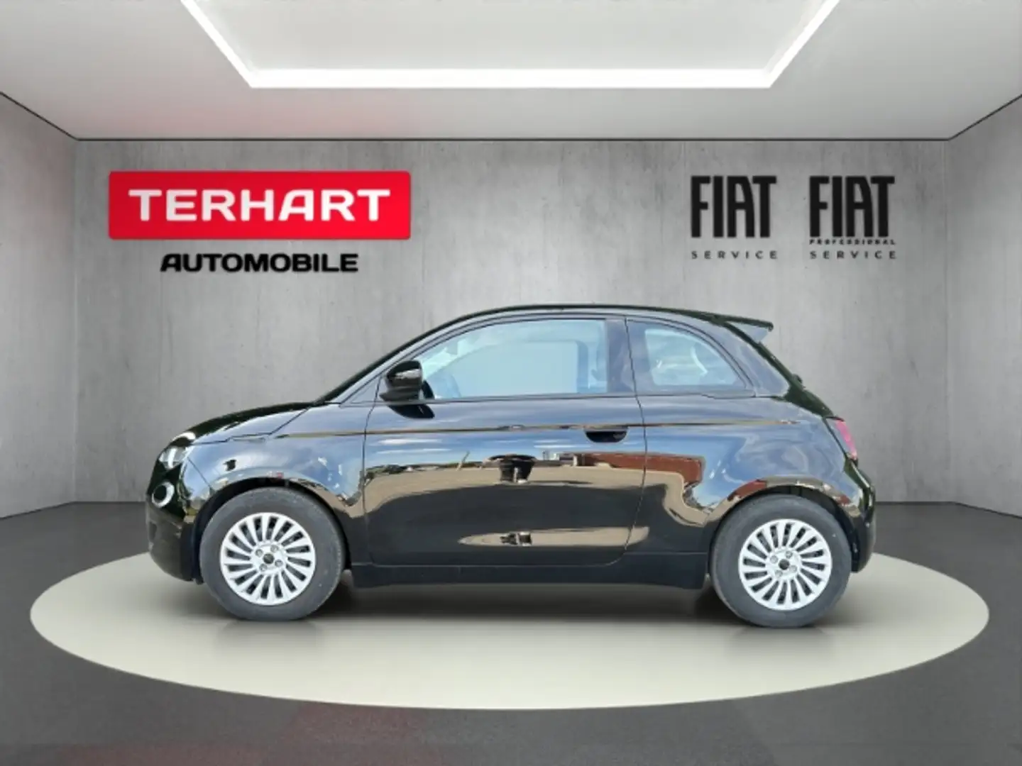 Fiat 500e 42 kWh Lim./Rückfahrkamera/Tempomat/PDC Zwart - 2