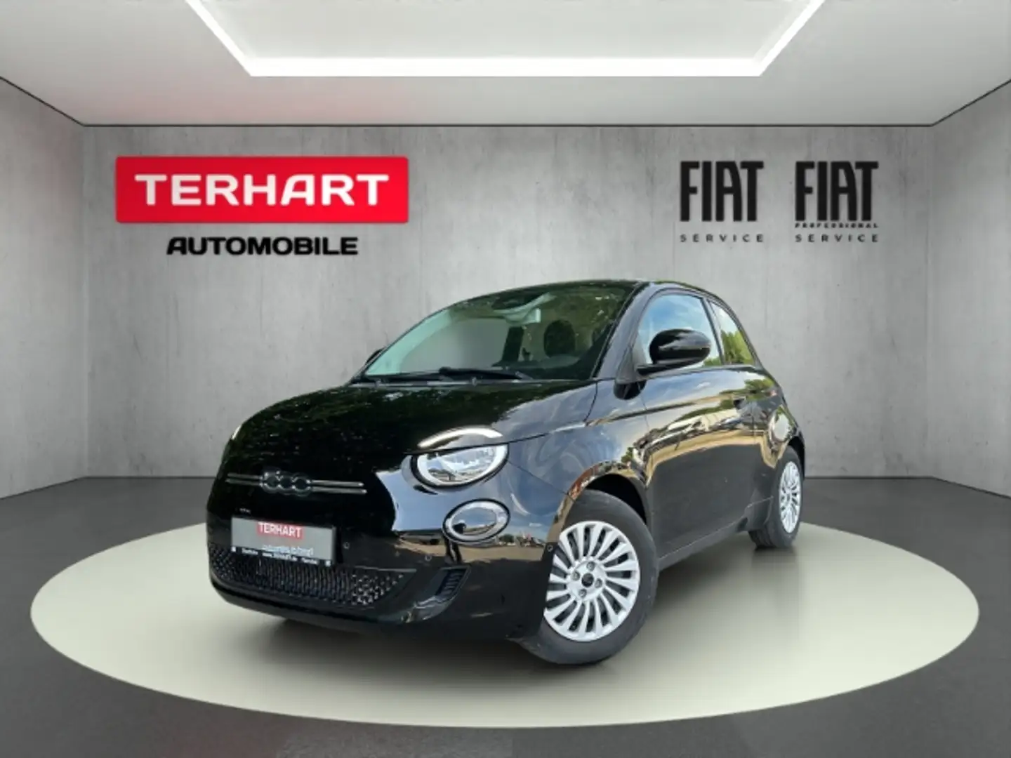 Fiat 500e 42 kWh Lim./Rückfahrkamera/Tempomat/PDC Zwart - 1
