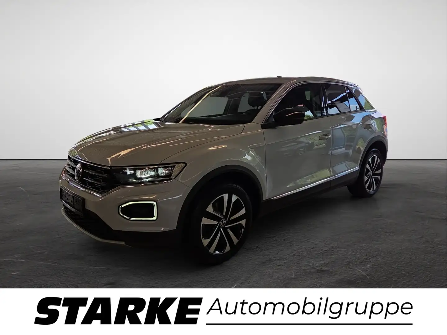 Volkswagen T-Roc 2.0 TDI DSG 4MOTION United LED Navi Klima Sitzh... Argent - 2