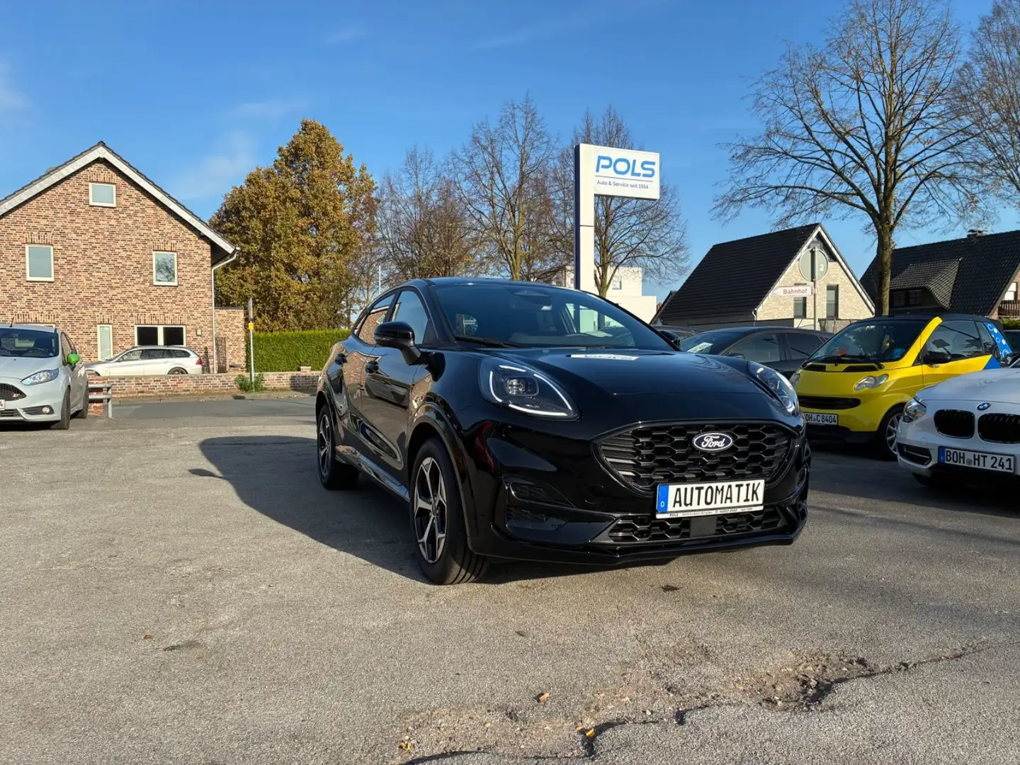 Ford Puma ST-Line MHEV, Autom, Kamera,Navi,5J.FGS, Schwarz - 1