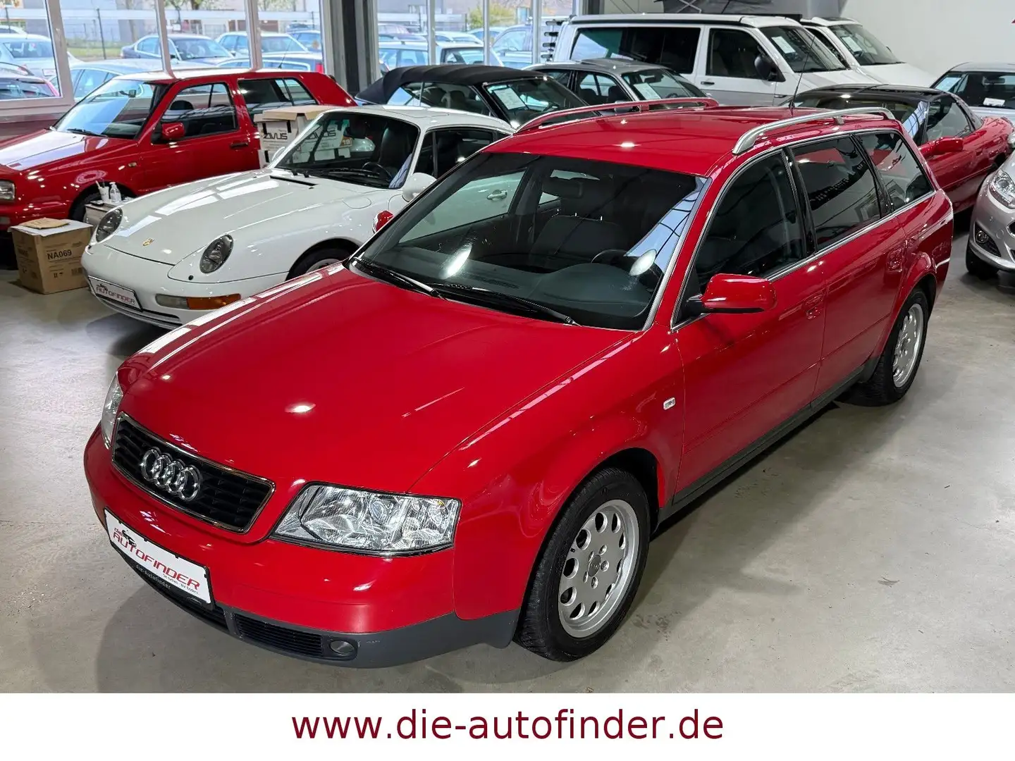 Audi A6 1.8 T Avant Klima,Sitzheizung,Orig.Km,1.Hand Rot - 2