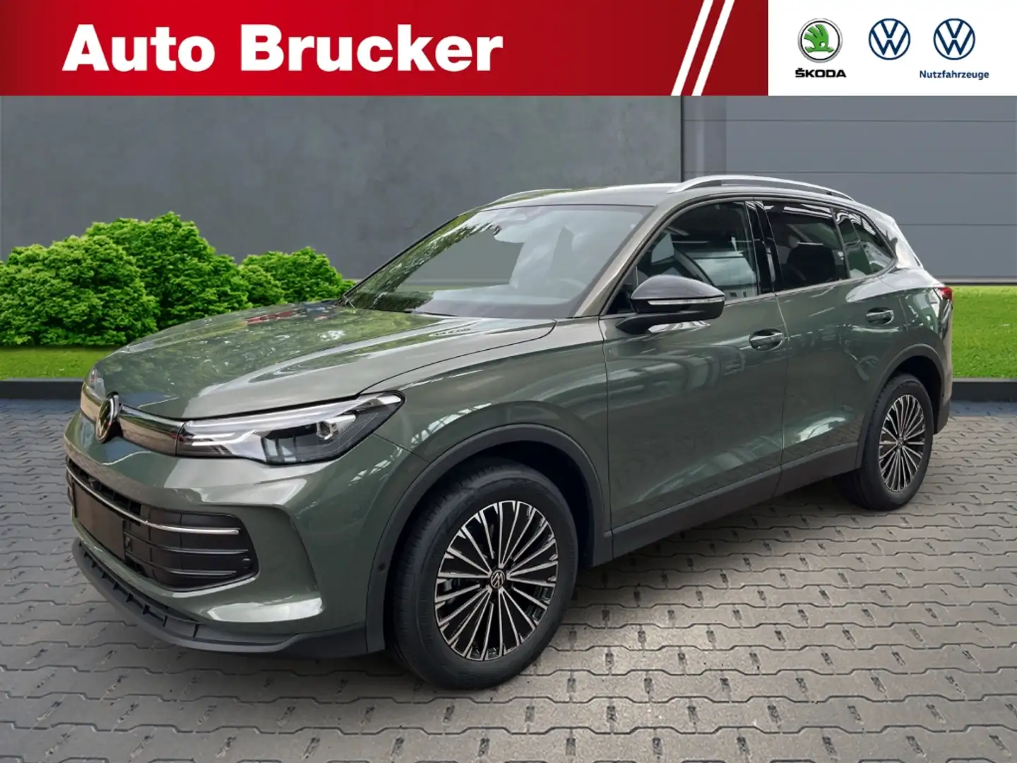 Volkswagen Tiguan 1.5 eTSI Goal LED+Navi+3-Zonen-Klimaautomatik+SHZ Grün - 1