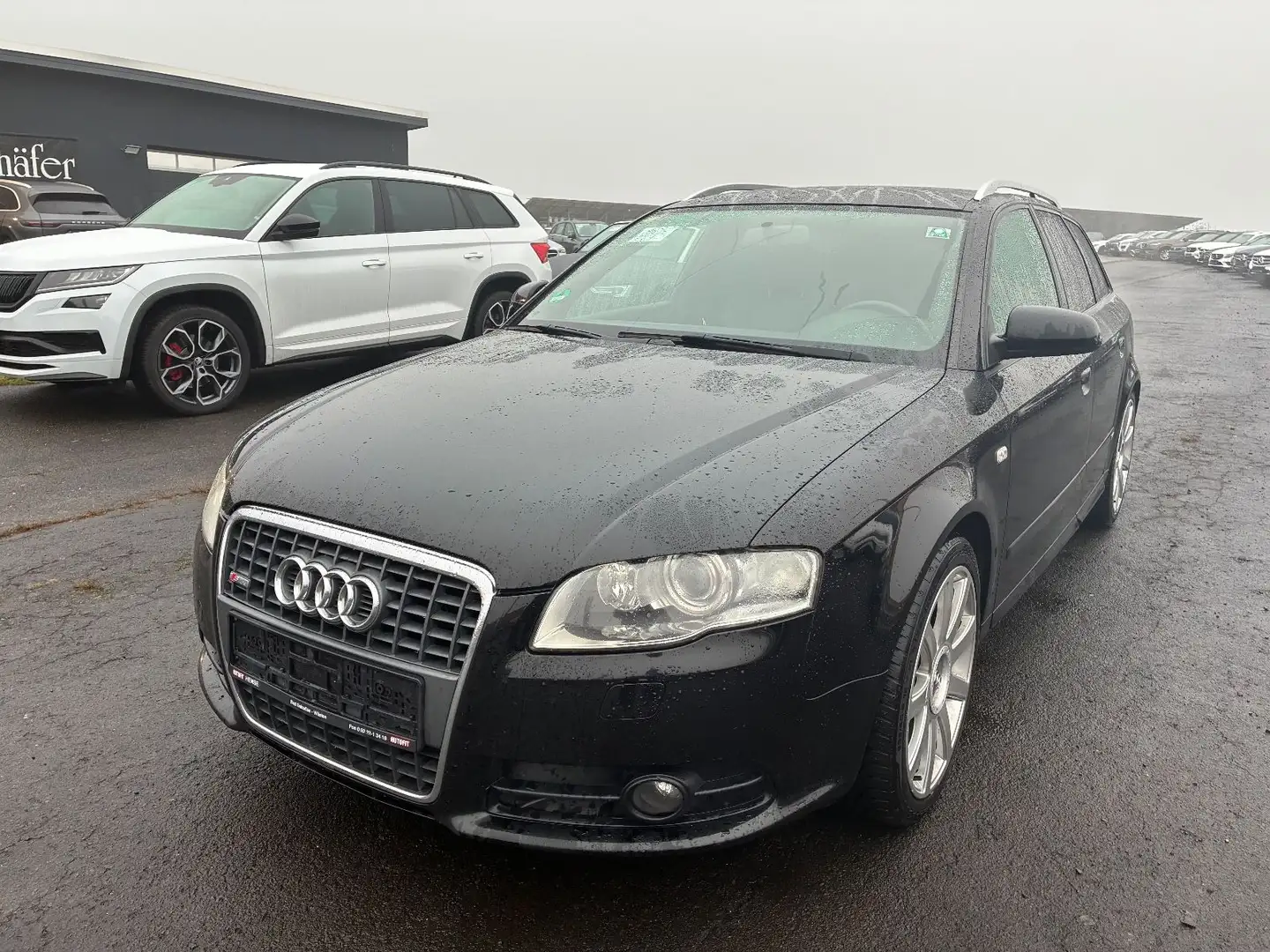 Audi A4 Avant 3.0 TDI quattro S Line Recaro Bose Navi Noir - 1
