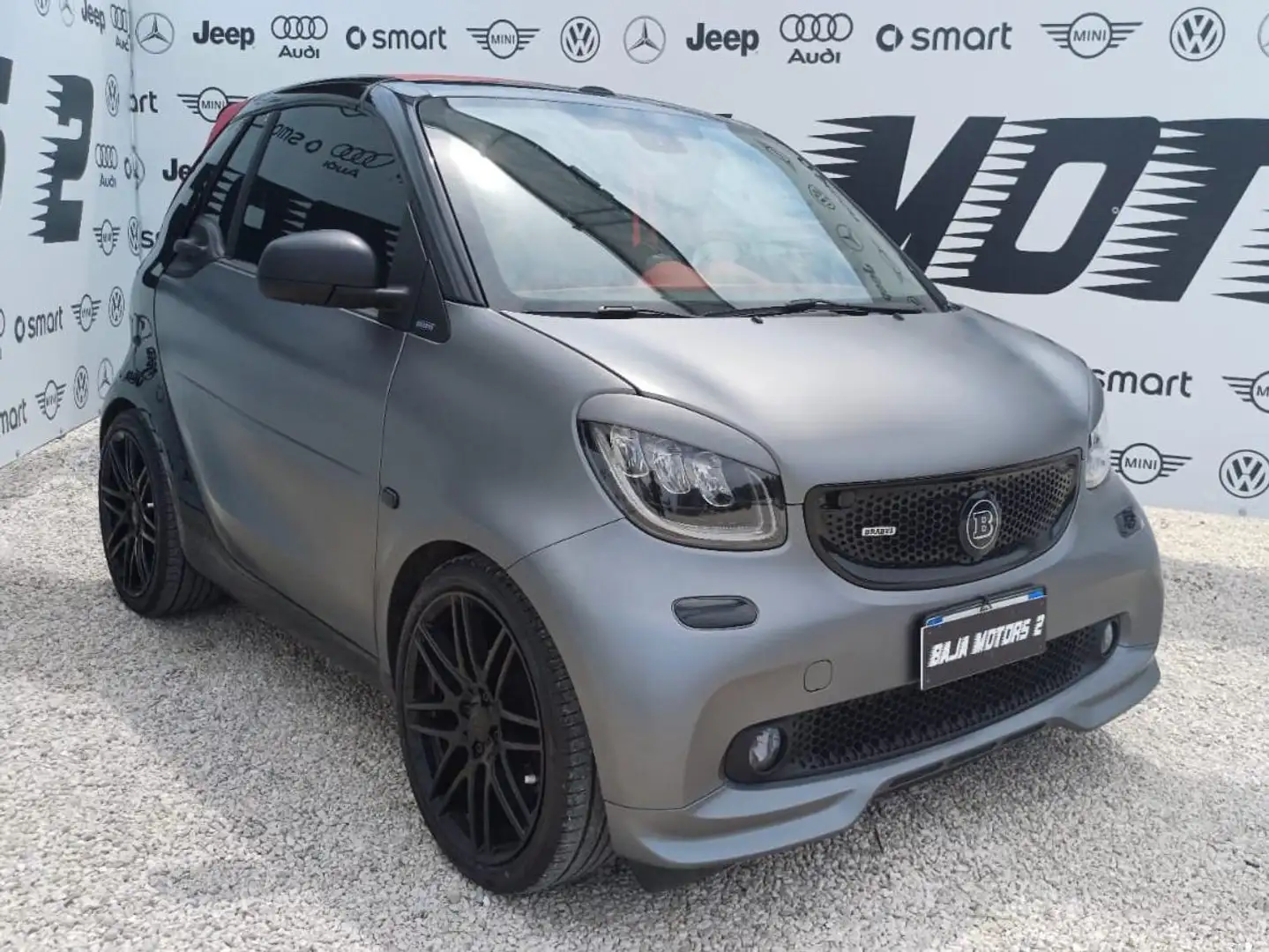 smart brabus Fortwo Cabrio 1.0 ALLESTIMENTO BRABUS STYLE Grigio - 1