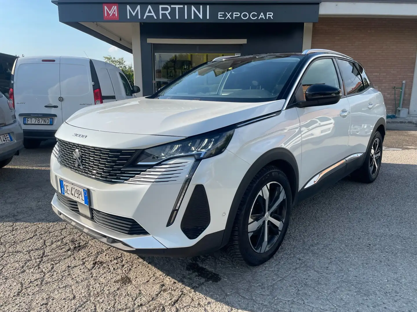 Peugeot 3008 BlueHDi 130 S&S EAT8 Allure IVA ESPOSTA Weiß - 1