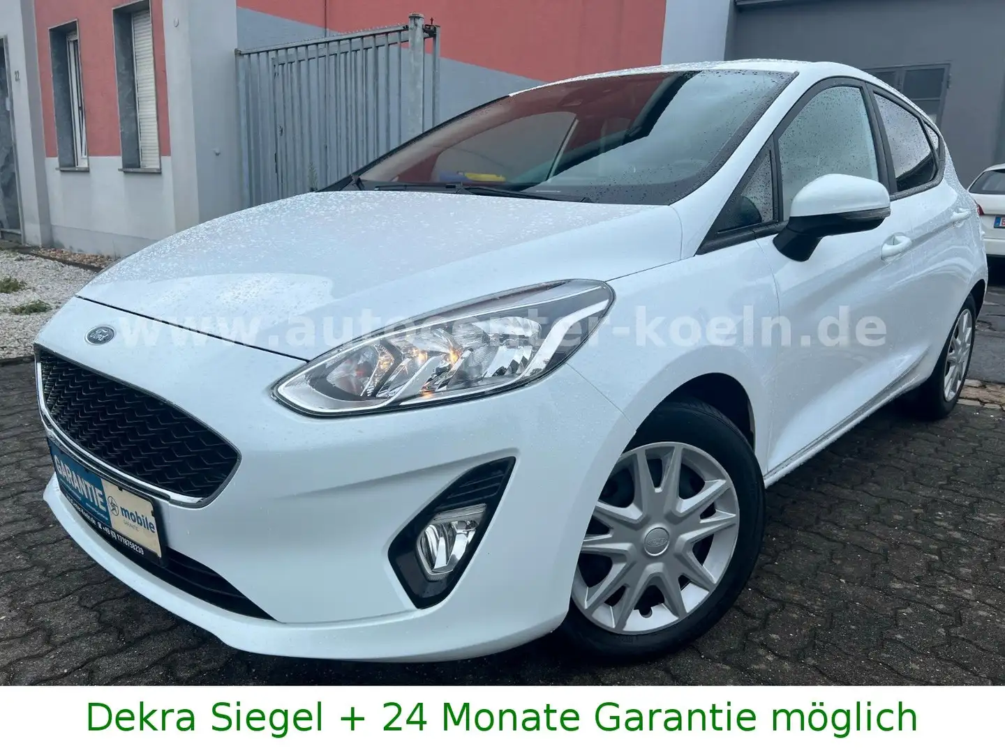 Ford Fiesta 74kW.Autom.AppLink.Klima.PDC.SHZ.1-Hand Weiß - 1