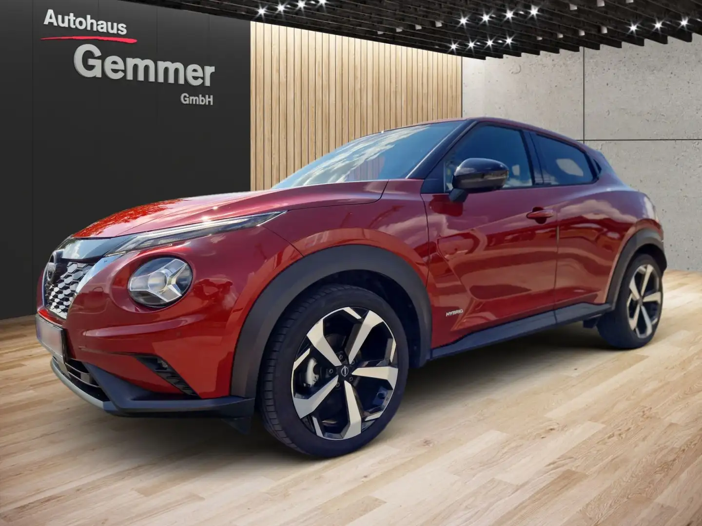 Nissan Juke JUKE 1.6 HYBRID 143 PS 4AMT Tekna AHK Rot - 2