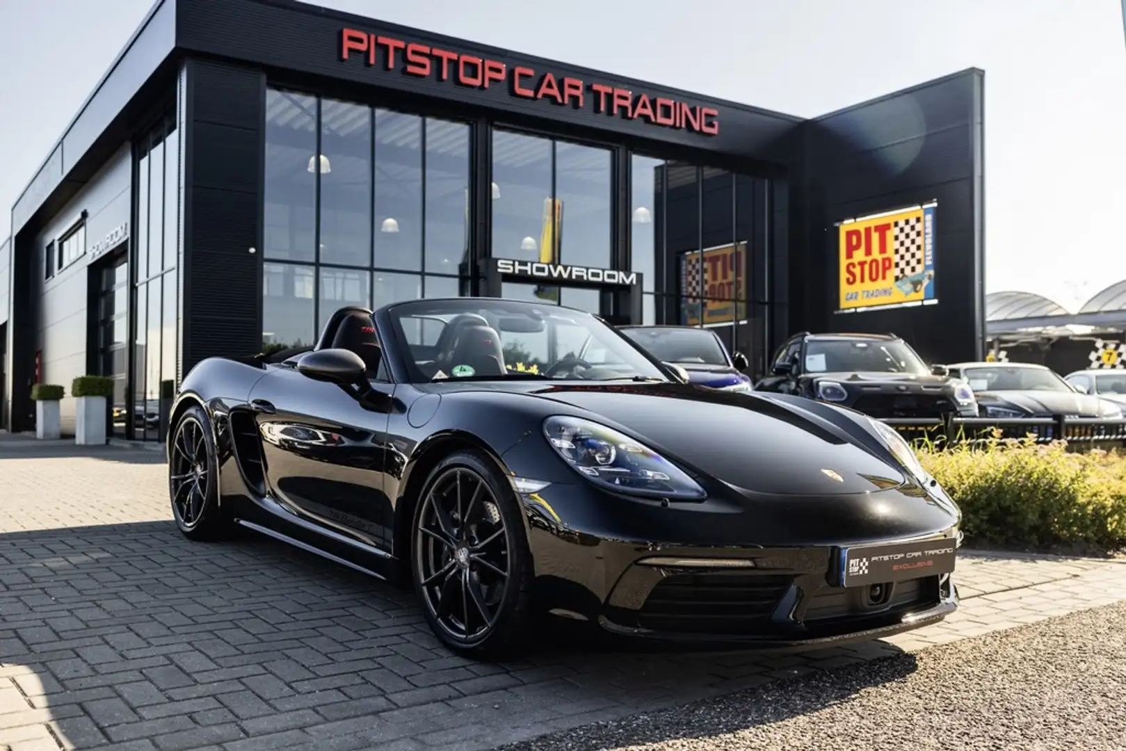 Porsche 718 Boxster 2.0 T, Sportuitlaat, PASM, Chrono, Bose, S Schwarz - 1