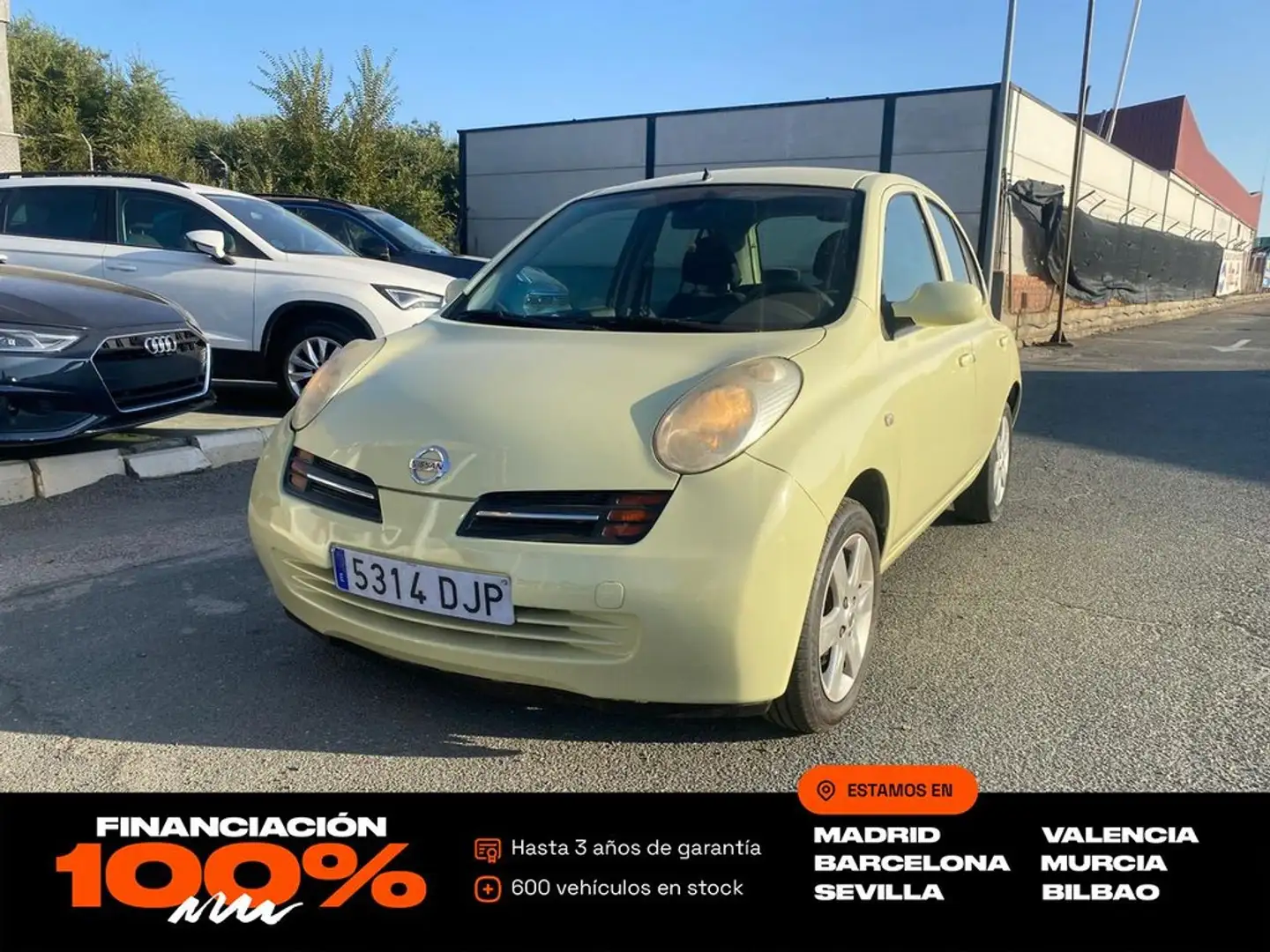 Nissan Micra 1.4 Acenta Aut. Amarillo - 1