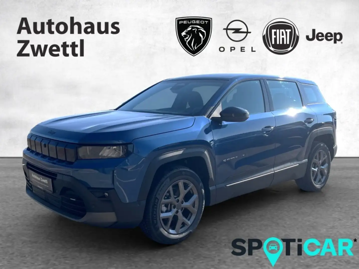 Jeep Compass Altitude MHEV 145 Blau - 1