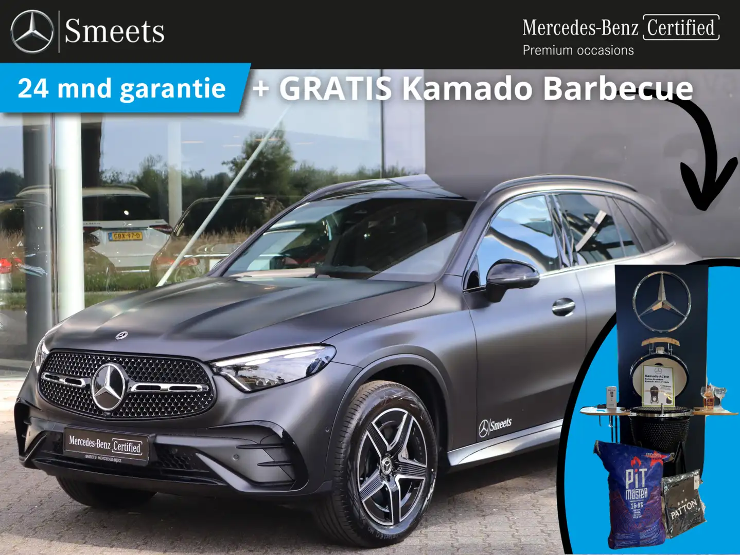 Mercedes-Benz GLC 400 400e 4MATIC AMG Line Grijs - 1
