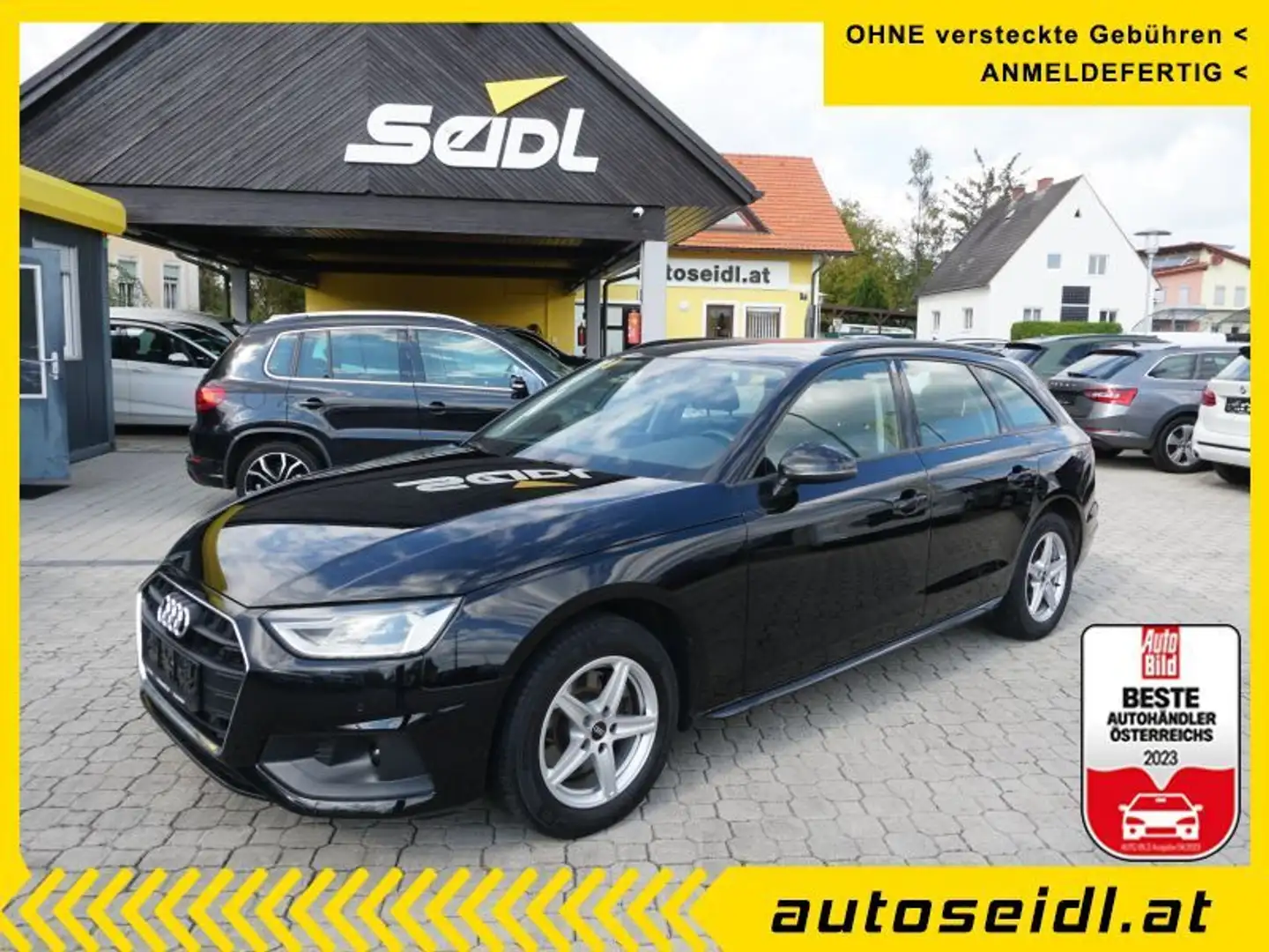 Audi A4 Avant 35 TDI S-tronic *2022er+LED+NAVI* Schwarz - 1