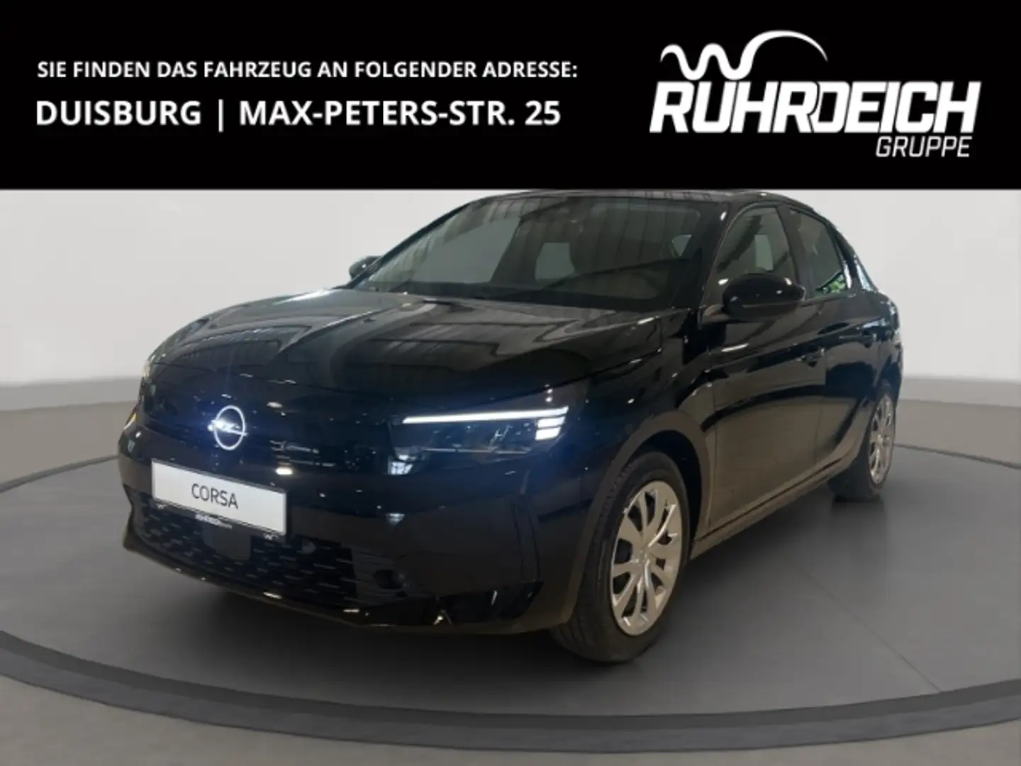 Opel Corsa F Edition 1.2 LED PDC HI SHZ LHZ CARPLAY ANDROID A Noir - 1