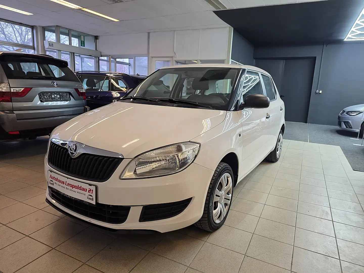 Skoda Fabia Easy 1,2 Weiß - 1