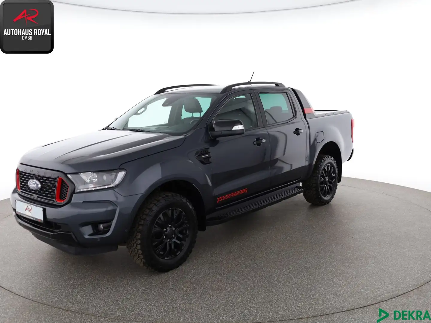 Ford Ranger Ranger 2.0 TDCi 4x4 DOKA THUNDER STANDHEIZ,AHK siva - 1