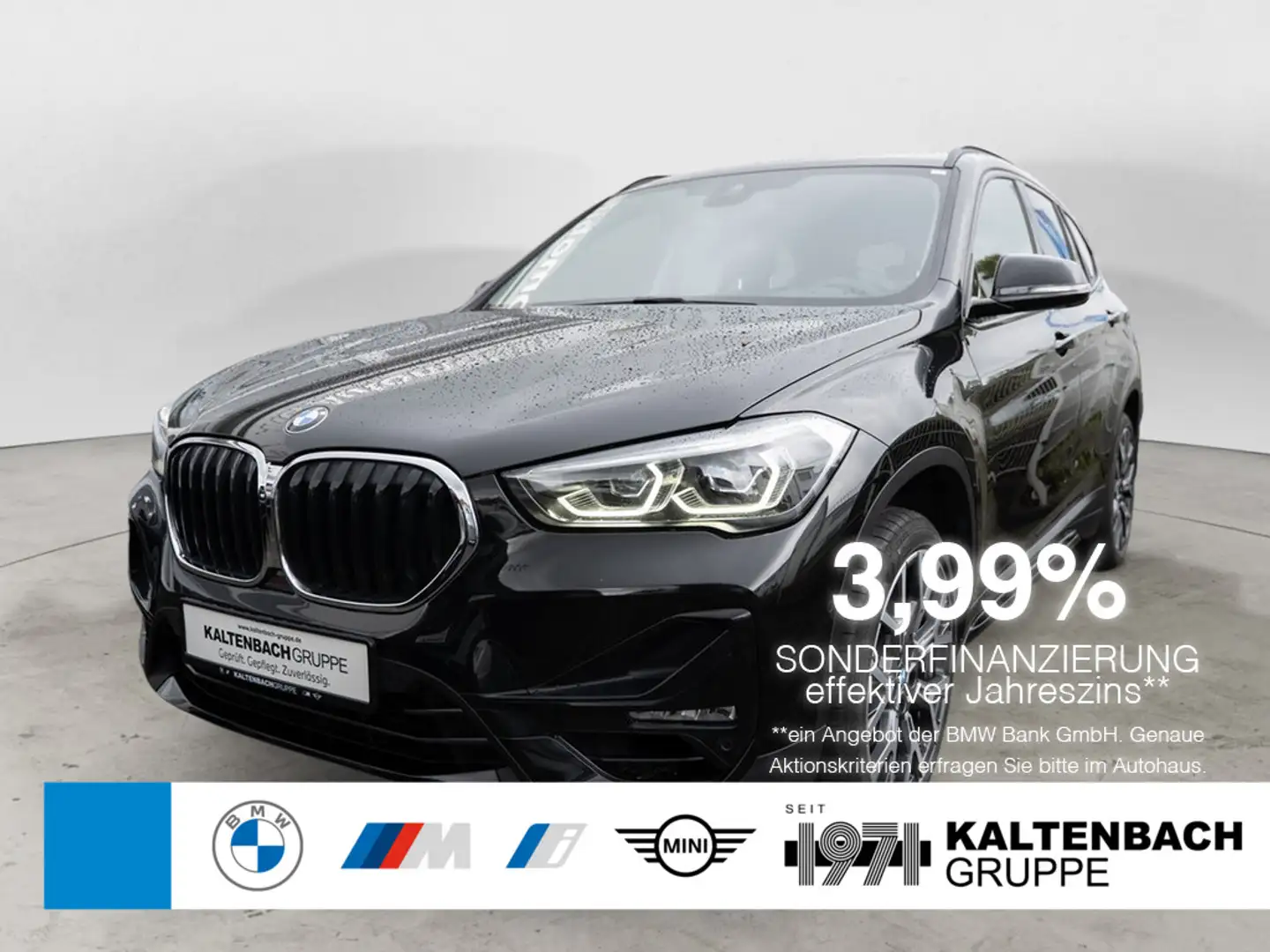 BMW X1 sDrive 20i Sport Line FACEL. AHK LED NAVI Noir - 1