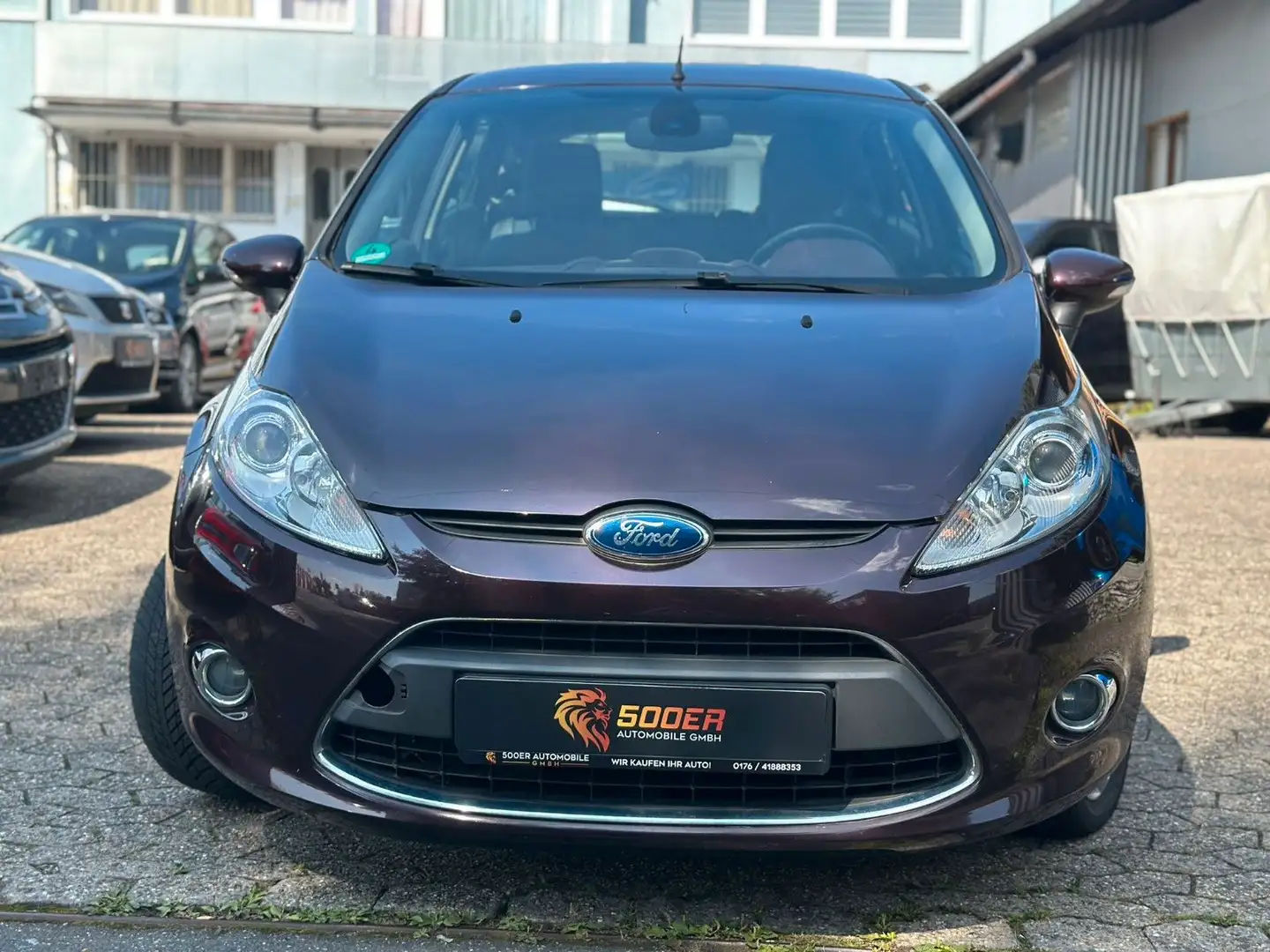 Ford Fiesta Titanium*144TKM*3.HAND*GEPFLEGT* Violett - 2