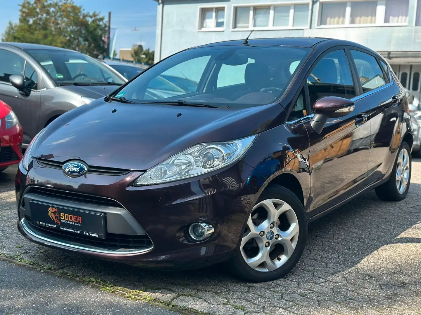 Ford Fiesta Titanium*144TKM*3.HAND*GEPFLEGT* Violett - 1