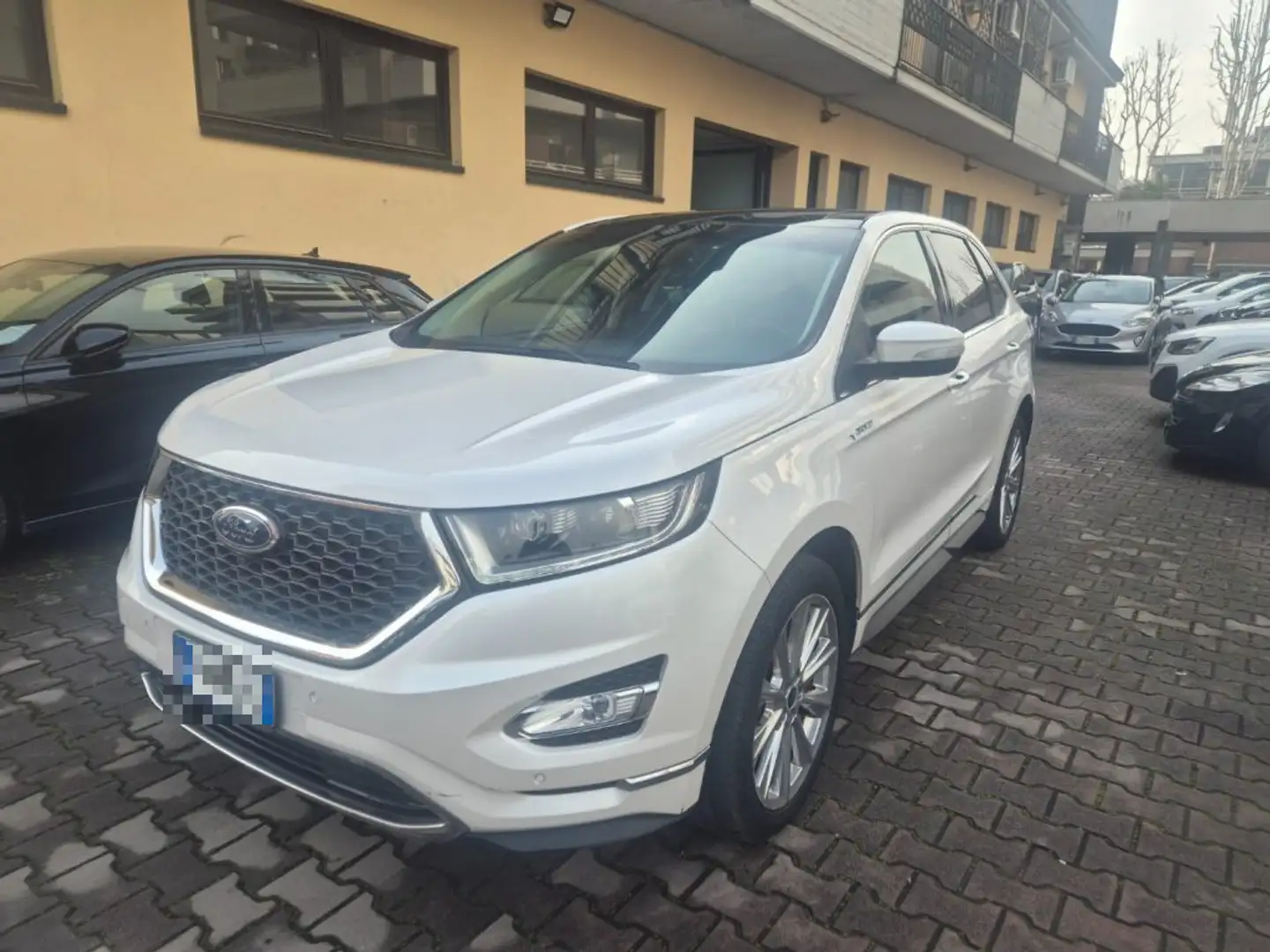 Ford Edge 2.0 TDCI 210 CV AWD Start&Stop Powershift Vignale Weiß - 1