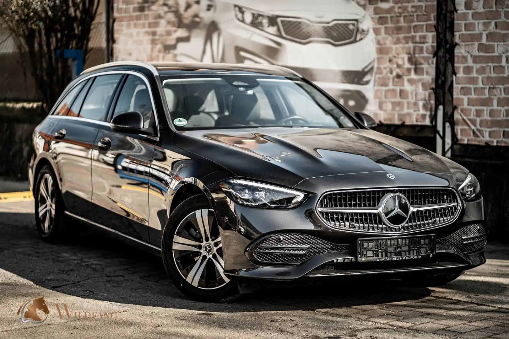 Mercedes-Benz C 220 T d Avantgarde KAM./AHK/SHZ/NAVI/LED/MBUX Verde - 1