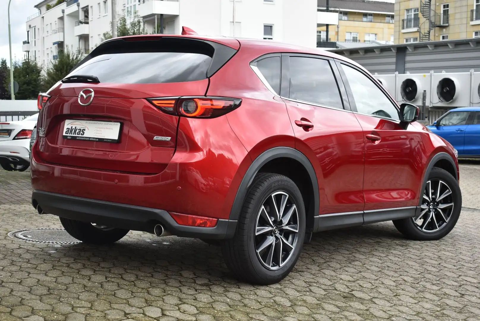Mazda CX-5 Sports-Line AWD *BOSE*HUD*Leder*1.Hand* Rot - 2