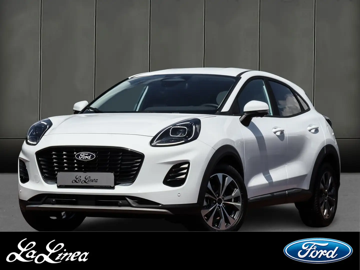 Ford Puma Hybrid 360 Gra Kamera Titanium Ganzjahresreifen Wit - 1