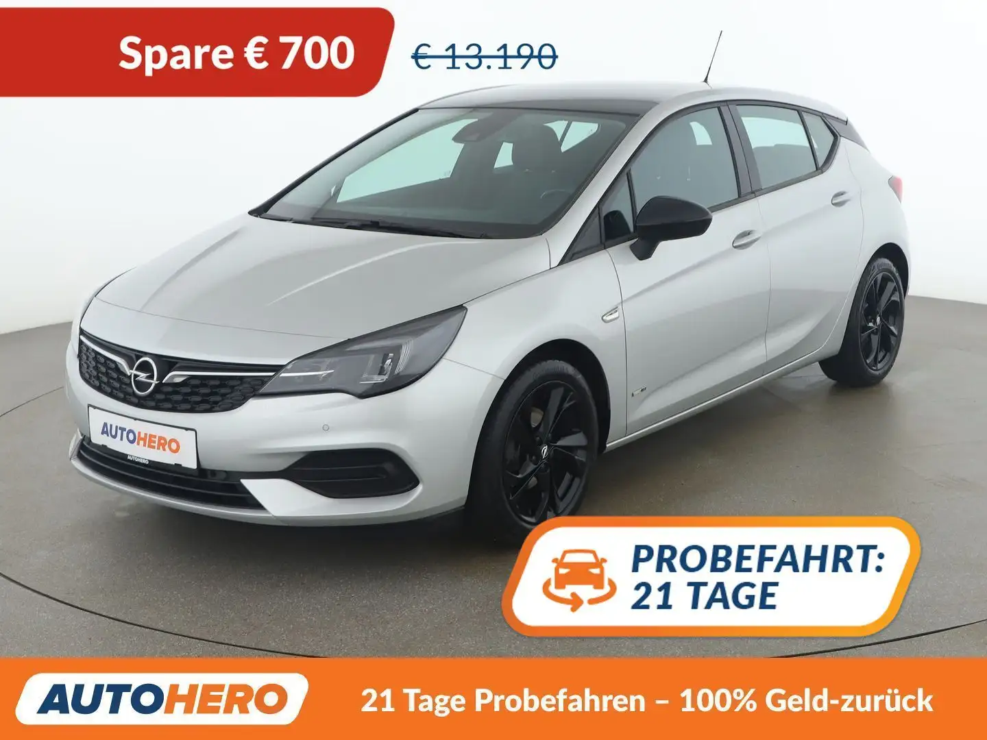 Opel Astra 1.2 Turbo Elegance Grau - 1