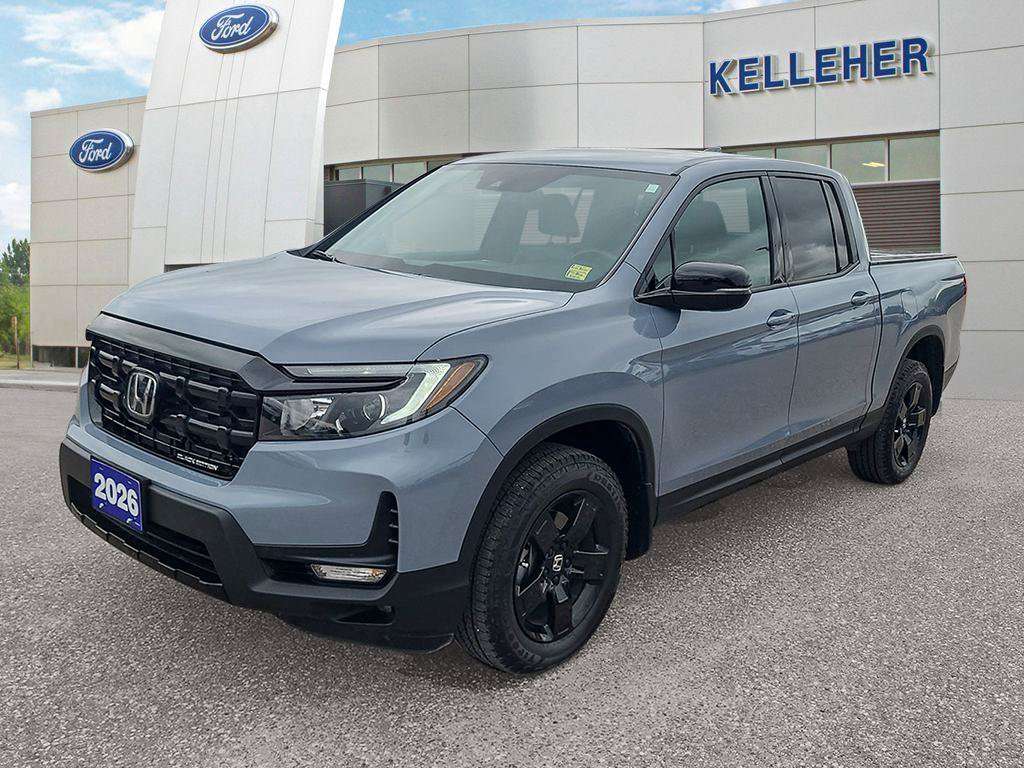2026 Honda Ridgeline Black Edition | AWD | Like New! | Heated/Cooled Se