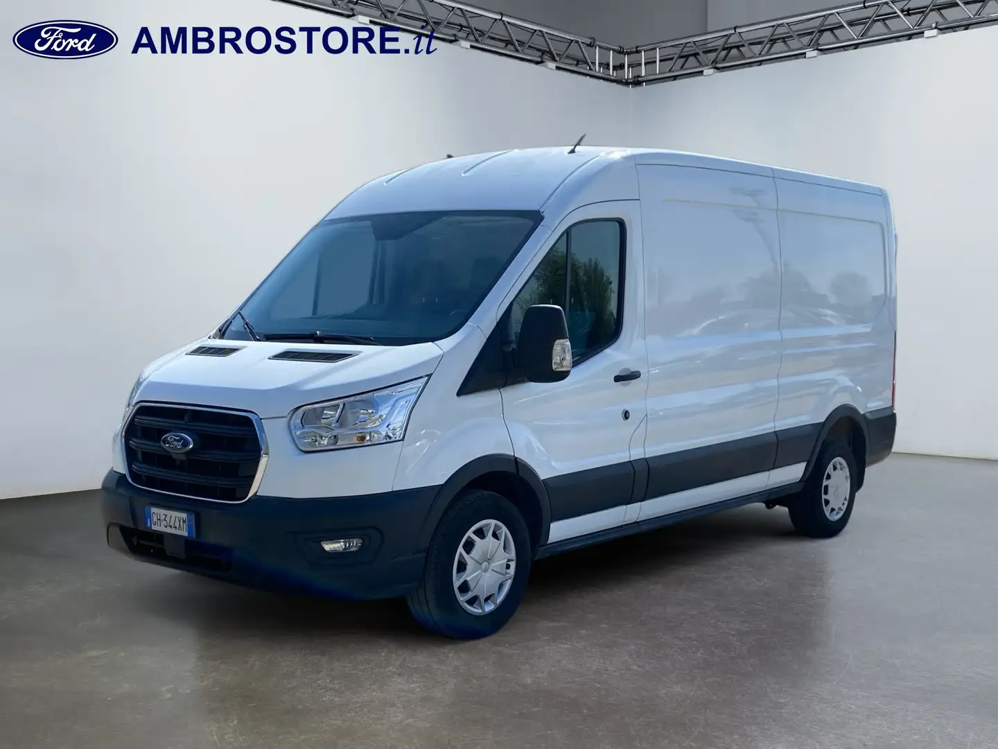 Ford transit 330 2.0 tdci MHEV 130cv trend L3H2 E6.2 Bianco - 1
