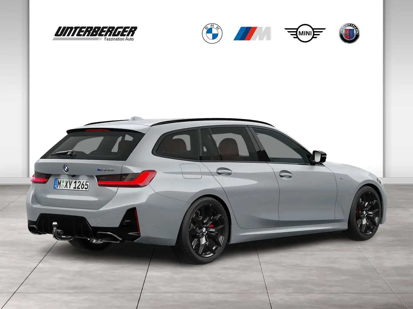 BMW 340 M340i xDrive Touring Pro Standhzg AHK ACC 360° Grau - 2