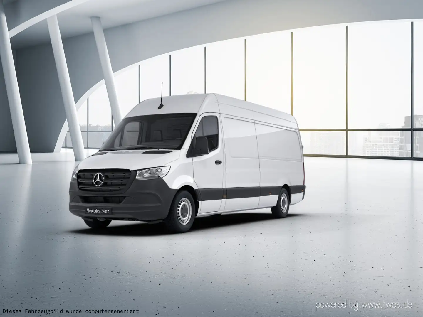 Mercedes-Benz Sprinter Sprinter 317 CDI Kasten Hochdach Lang Weiß - 2