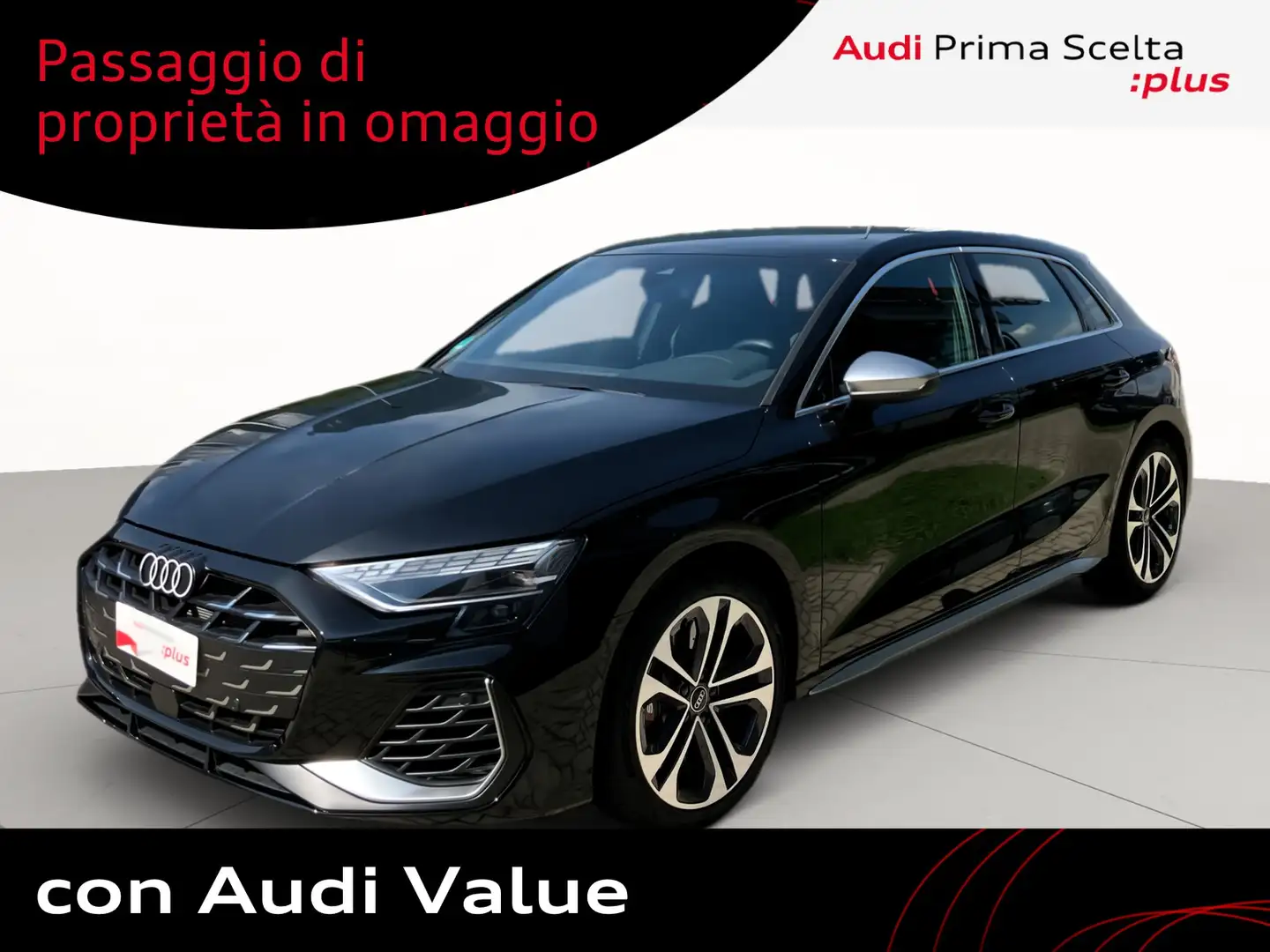 Audi S3 sportback 2.0 tfsi quattro s-tronic Negro - 1